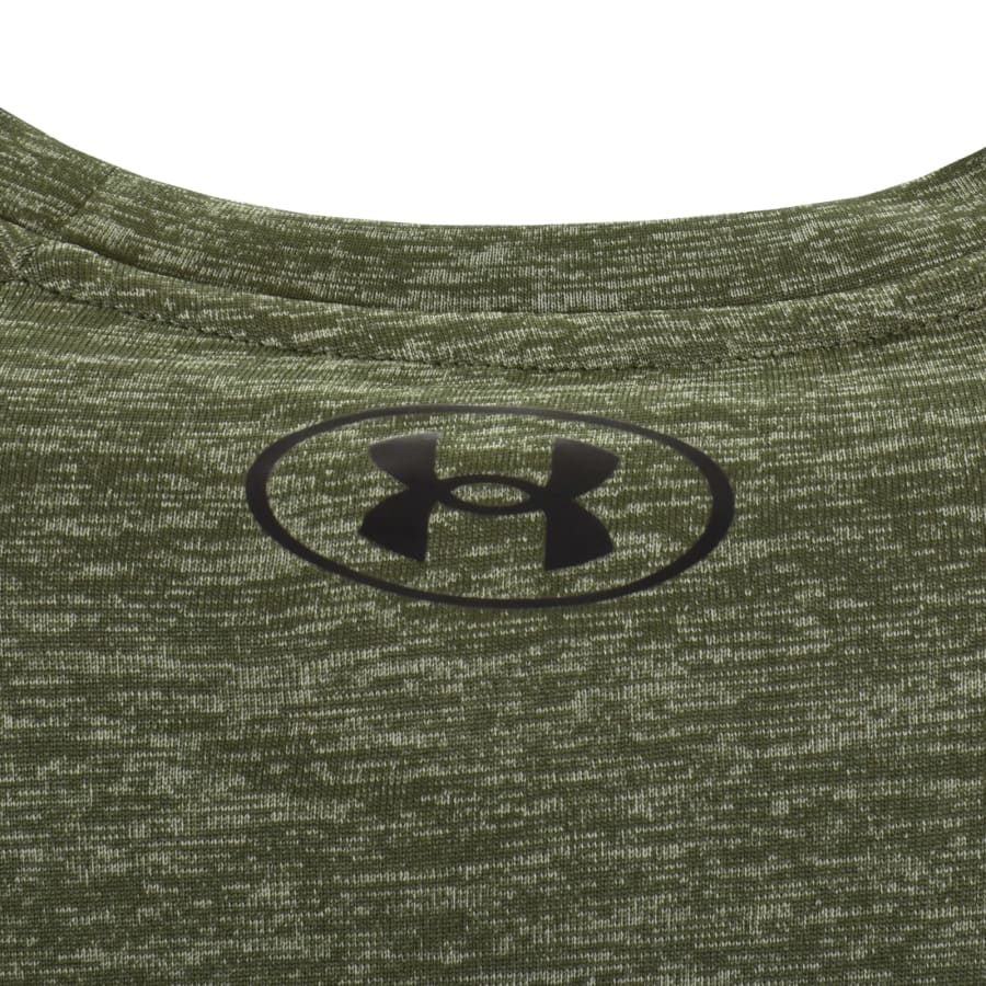 Under armour shirt green on sale